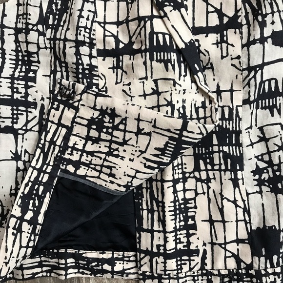 𝅺ANTHROPOLOGIE J Brand graffiti print vest size 6 - Picture 5 of 9